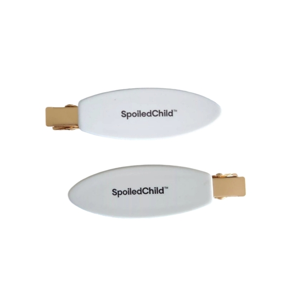 Spoiled Child No Crease Hair Clips 2 piece Curl Pins Barrette - Picture 2 of 6